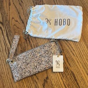 HOBO Speckled Wristlet with Strap